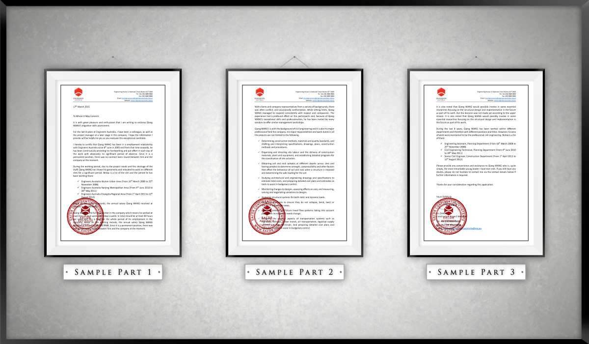 EA 职业评估 Engineers Australia (EA) Migration Skills Assessment Competency Demonstration Report (CDR)